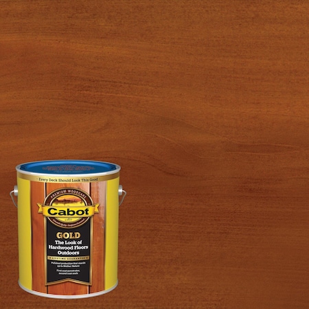 Cabot Cabot Gold Low VOC Satin Sunlit Walnut Deck Varnish 1 gal 140.0019471.007